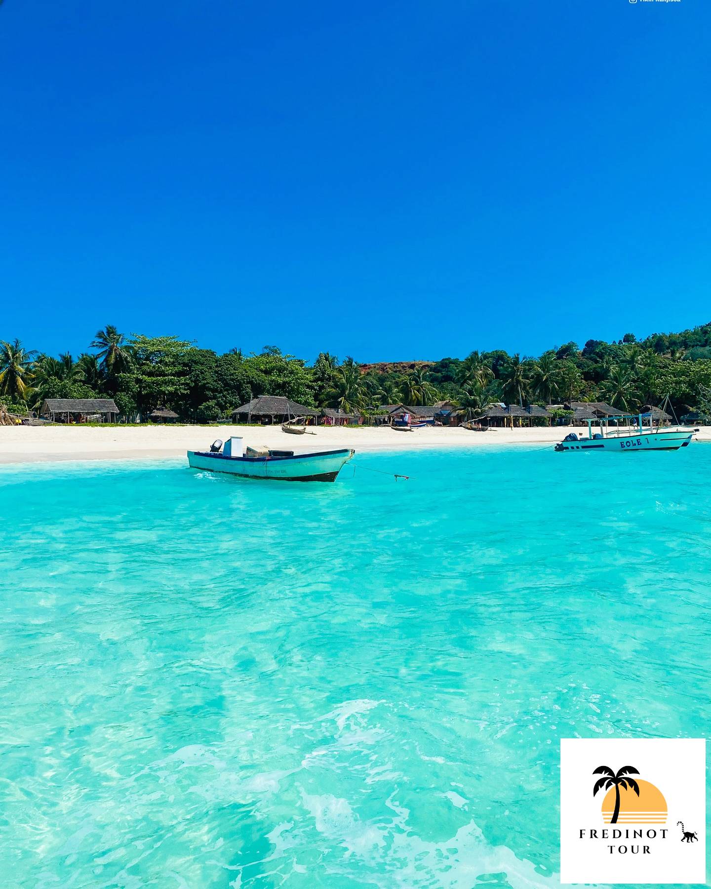 Plage paradisiaque de Nosy Be